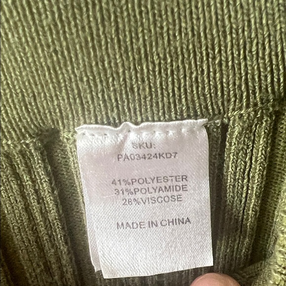 Ribbed Wide Leg High Waisted knit Pants - Picture 5 of 6